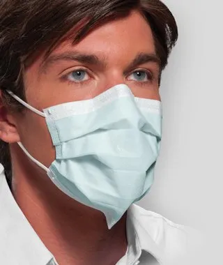 SPS Medical Supply - Isofluid FogFree - GCICXBSF - Procedure Mask Isofluid Fogfree Anti-fog Strip Pleated Earloops One Size Fits Most Blue Nonsterile Astm Level 1 Adult