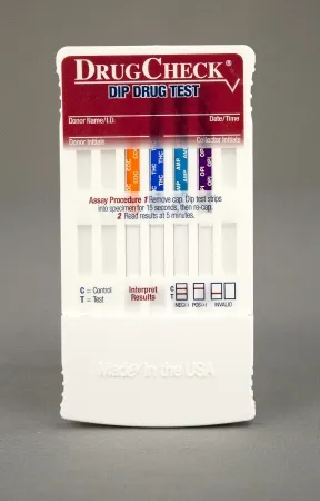 Express Diagnostics - DrugCheck Dip Drug Test - 30400 - Drugs Of Abuse Test Kit Drugcheck Dip Drug Test Amp, Coc, Opi, Thc 25 Tests Clia Non-waived