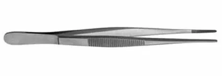 V. Mueller - SU2307 - Dressing Forceps 10 Inch Length Surgical Grade Stainless Steel Serrated