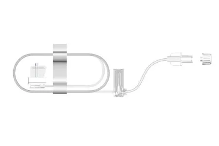 EMED Technologies - Sub-Q - SUB-109-G24 - Subcutaneous Infusion Set Sub-Q 24 Gauge 9 mm 36 Inch Tubing Without Port