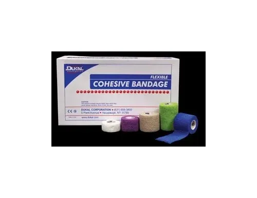 Dukal - 8045AS - Bandage, Cohesive, Non-Sterile, Assorted