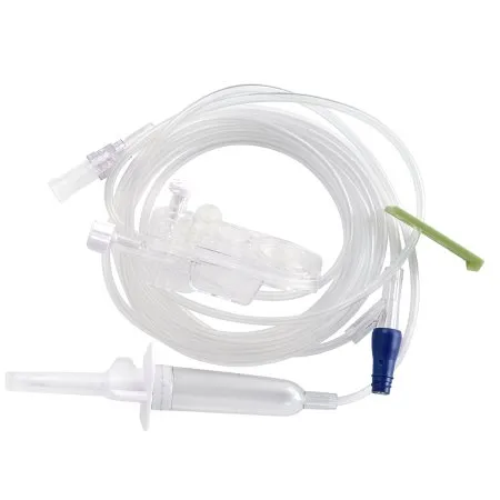 Icu Medical - PlumSet - 1424228 -  IV Pump Set  Pump 1 Port 15 Drops / mL Drip Rate Without Filter 104 Inch Tubing Solution