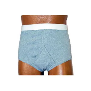 Team Options - 90006xsr - Options Men's Basic With Built-In Barrier/Support, Gray, Right-Side Stoma, X-Small