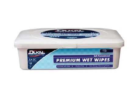 Dukal - 7748 - Wet Wipes, Adult, Soft Pack, 48/pk, 12 pk/cs (60 cs/plt)