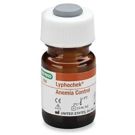 Bio-Rad Laboratories - 500X - Assayed Control Lyphochek® Anaemia 1 X 3 Ml