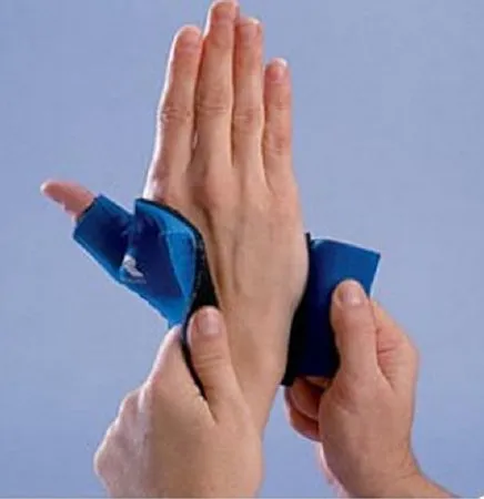 Patterson Medical Supply - Rolyan - A95259 - Thumb Splint Rolyan X-Large Left Hand Blue