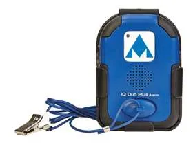 Alimed - IQ Duo Plus - 711290 - Alarm System IQ Duo Plus 2-1/2 X 3-3/4 X 1 Inch Blue / Black