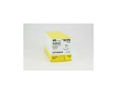 CP Medical - From: 820PG To: 822PG - Suture, 4/0, Plain Gut, 30", FS 2, 12/bx