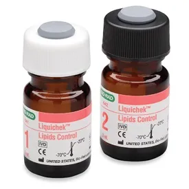Bio-Rad Laboratories - Liquichek - 640X - Assayed Control Liquichek Lipids  C-Reactive Protein Bi-Level 2 X 3 mL