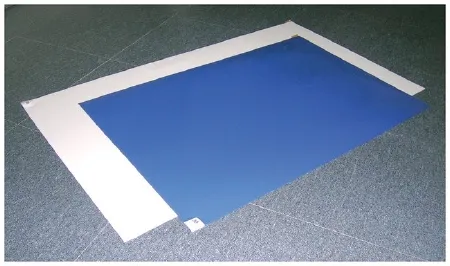 Fisher Scientific - Fisherbrand - 19181551 - Adhesive Floor Mat Fisherbrand 24 X 45 Inch White Polyethylene