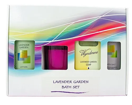 Wyndmere Naturals - 823 - Lavender Garden Bath Set