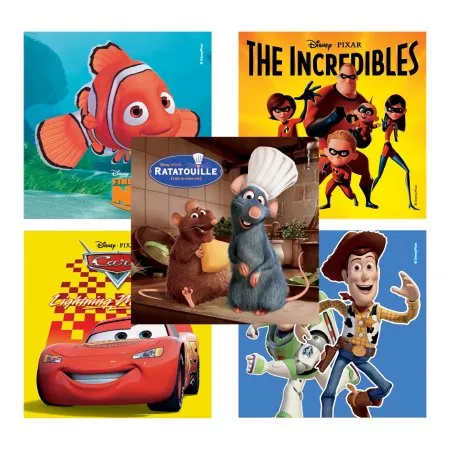 Medibadge - Disney - 1426P - Disney 75 per Pack Best of Pixar Sticker 2-1/2 Inch