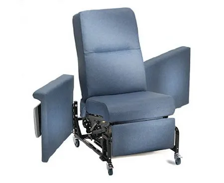 Champion Manufacturing - 89 Series - 898CGS517-TF7 - Manual Relax Recliner 89 Series Natural Vinyl 3 Inch Casters