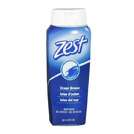 High Ridge Brands - Zest - 901021 - Body Wash Zest Liquid 18 oz. Bottle Ocean Breeze Scent