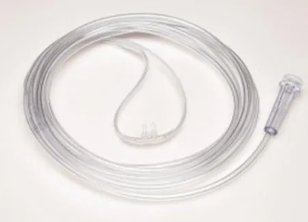 Sun Med - Salter-Style - 1610-7-50 - Etco2 Nasal Sampling Cannula With O2 Delivery Micro Flow Delivery Salter-Style Pediatric Curved Prong / Nonflared Tip