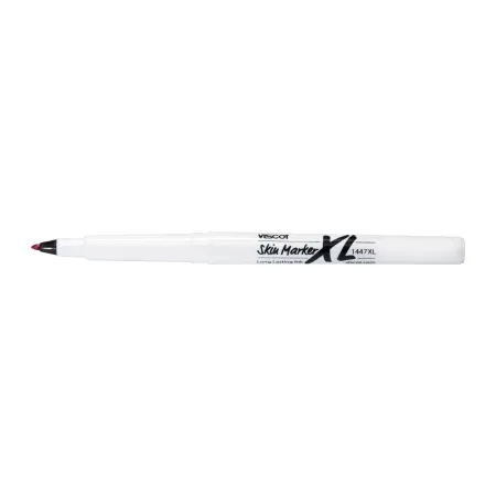 Viscot Industries - XL - 1447XLR-50 - Skin Marker XL Red Fine / Regular Tip Ruler NonSterile