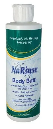 Cleanlife Products - No Rinse Body Bath - From: 07524400900 To: 07524400910 -  Rinse Free Body Wash  Liquid 8 oz. Bottle Scented