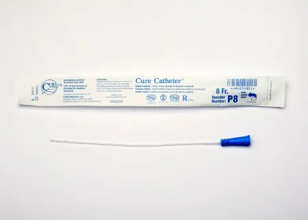 Convatec - P8 - Catheter Pediatric Uncoated Single-Use 10" Straight Tip 8FR 30-bx 10 bx-cs -Continental US Only-