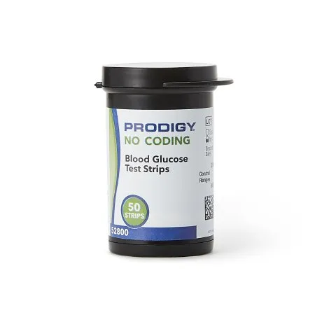 Prodigy Diabetes Care - Prodigy - 052800 - Blood Glucose Test Strips Prodigy 50 Strips per Pack
