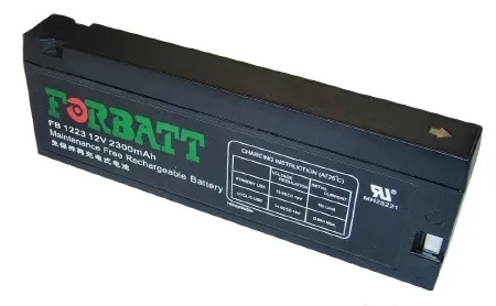 Mindray USA - M05-302R3R--- - Diagnostic Battery Pack Mindray Sealed Lead Acid Battery Pack For Mec-1200 / Pm-9000 Monitors