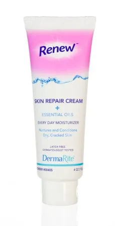 DermaRite  - Renew Skin Repair - 00407BB - Industries  Skin Protectant  800 mL Dispenser Refill Bag Scented Cream