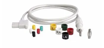 Philips Healthcare - 989803151711 - Leadwire Set Multi-patient Use For Pagewriter Tc Series Cardiographs, Aami And Iec Color Coded, Banana Posts