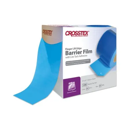 SPS Medical Supply - Crosstex - From: BFBL To: BFBL -  Barrier Film  4 X 6 Inch For Hard to Reach Areas / Surfaces