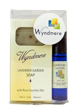 Wyndmere Naturals - 852 - Lavender Garden Soap/roll On Gift Set