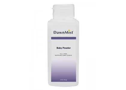 Donovan Industries - DawnMist - BPC08 - Baby Powder DawnMist 8 oz. Scented Shaker Bottle Cornstarch / Aloe / Vitamin E