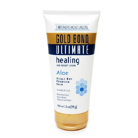 Chattem - Gold Bond Healing with Aloe - 04116706620 -  Hand and Body Moisturizer  5.5 oz. Tube Fresh Scent Cream