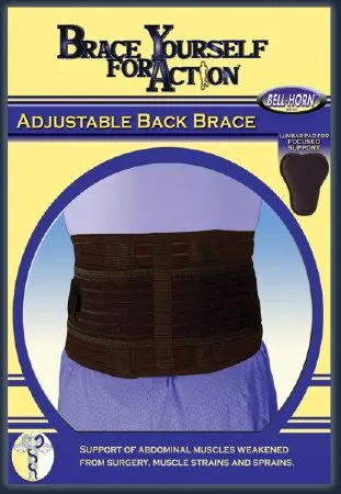 DJO - DonJoy - 99400 - Back Brace DonJoy One Size Fits Most Hook and Loop Closure 28 to 50 Inch Waist Circumference Adult