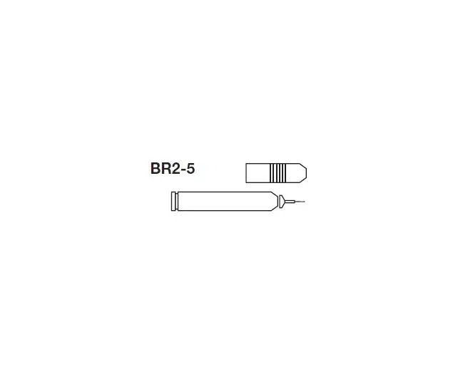 Alger - Algerbrush II - BR2-5 - Corneal Rust Ring Remover Algerbrush II 0.5 mm Burr and Cap