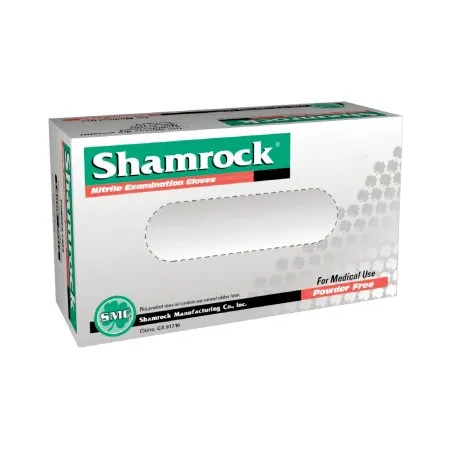 Shamrock Marketing - 30000 Series - 30310 - Exam Glove 30000 Series X-Small NonSterile Nitrile Standard Cuff Length Fully Textured Blue Not Rated