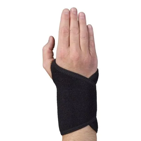 Medical Specialties - Viper - 223530 - Wrist Brace Viper Aluminum / Coolflex Material Left Hand Black One Size Fits Most