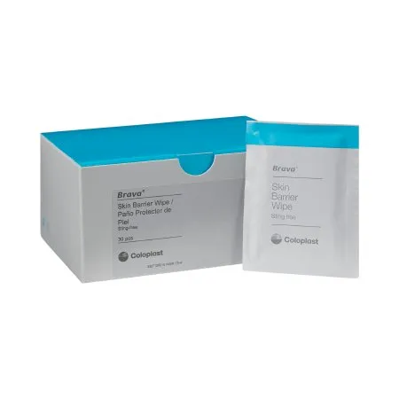 Coloplast - Brava Sting Free - 120215 -  Skin Barrier Wipe  90 to 95% Strength Hexamethyldisiloxane Individual Packet NonSterile