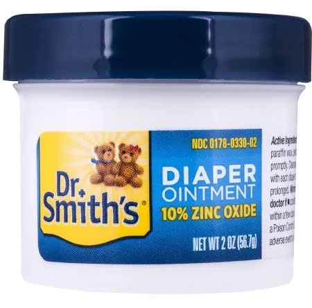 Mission Pharmaceutical - Dr. Smith's - 30178033002 - Diaper Rash Treatment Dr. Smith's 2 oz. Jar Scented Ointment