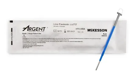 McKesson - McKesson Argent - 454 - LEEP/LLETZ Electrode McKesson Argent Tungsten Wire Loop Tip Disposable Sterile