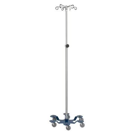 Blickman - 0561370600 - IV Stand, 6 Hook, 6 Leg, Powder Coated Low Center of Gravity Base (DROP SHIP ONLY)