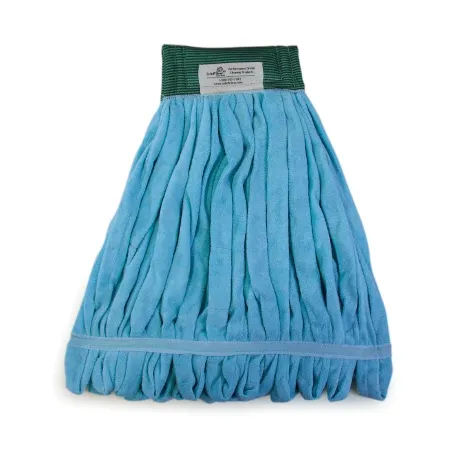 Odell - EchoFiber by O'Dell - MWTM-B - Wet String Mop Head EchoFiber by O'Dell Looped-end Medium Blue Microfiber Reusable