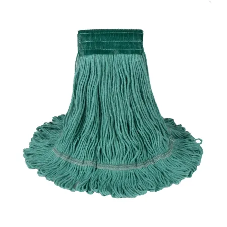Odell - From: 5000M/GREEN To: 500L - O'Dell 5000 Series Wet String Mop Head O'Dell 5000 Series Looped end Medium Green Rayon / Acrylic / Polyester Reusable