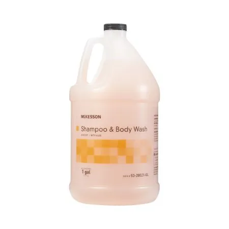 McKesson - 53-28021-GL - Shampoo and Body Wash 1 gal. Jug Apricot Scent