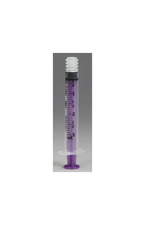 Cardinal - Monoject - 8881103015 - Enteral / Oral Syringe Monoject 3 Ml Without Safety