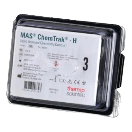 Micro Audiometers Corp - CHA-3 - Assayed Control Thermo Scientific™ Mas™ Chemtrak® H Level 3 6 X 5 Ml