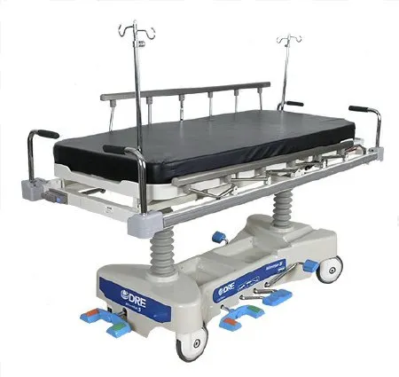 Dre Equipment - 7JE200 - Stretcher Adjustable Height / 5th Wheel 500 Lbs. Weight Capacity