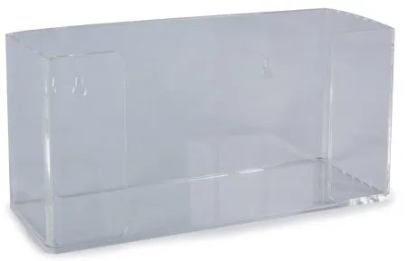 McKesson - 3111 - Glove Box Holder McKesson Horizontal Mounted 1-Box Capacity Clear 4 X 6.5 X 10.5 Inch Plastic