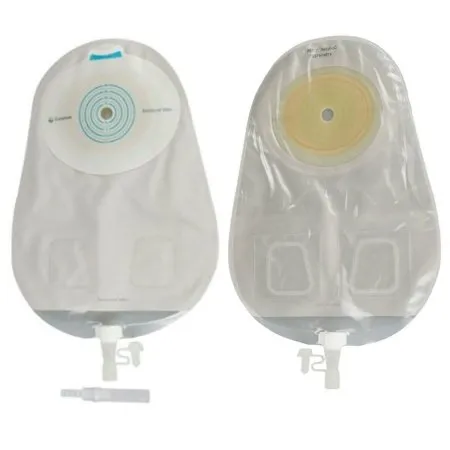 Coloplast - SenSura Mio - 10586 - Ostomy Pouch SenSura Mio One-Piece System 10-1/2 Inch Length  Maxi 3/8 to 1-3/4 Inch Stoma Drainable Flat  Trim to Fit