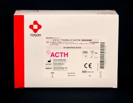 Tosoh Bioscience - ST AIA-Pack - 025221 - Reagent ST AIA-Pack Metabolic Immunoassay Adrenocorticotropic Hormone (ACTH) For AIA Automated Immunoassay Systems 100 Tests 20 Cups X 5 Trays