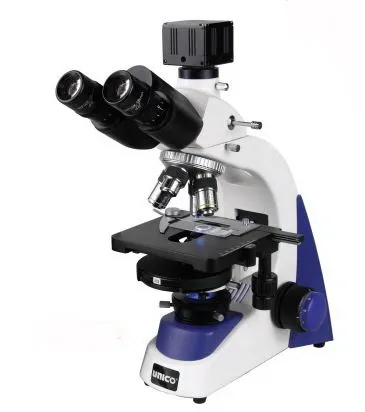 United Products & Instruments - G380 Series - G380PHT-LED - G380 Series Microscope Siedentopf Type Trinocular Head Semi-plan Phase Contrast 10x, 40x, 100x 110 To 240v, 50/60 Hz Graduated Mechanical Stage