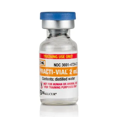 Wallcur - Practi-2 mL Mini Vial - 404MV - PRACTI VIAL  MINI (40/BX) D/S