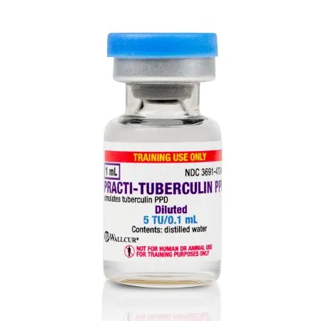 Wallcur - Practi-Tuberculin PPD - 407TU - PRACTI VIAL  PPD (40/BX) D/S